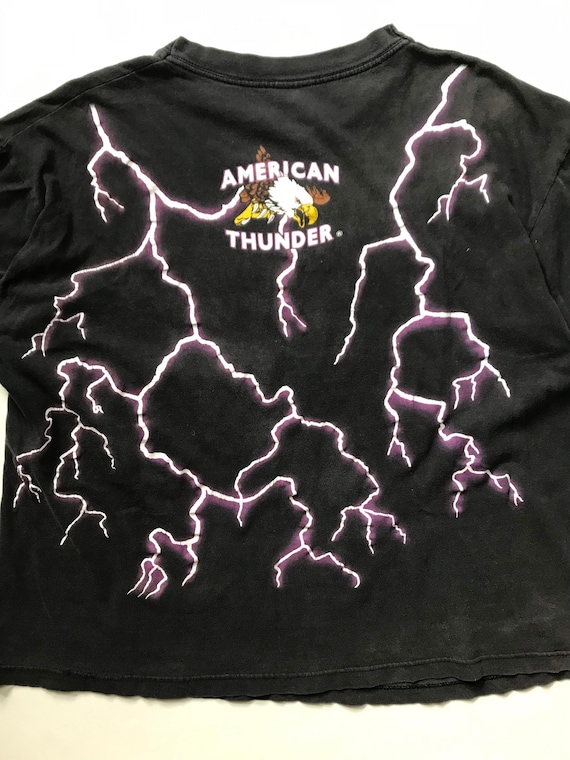 American Thunder ‘90s QC Skull T-Shirt