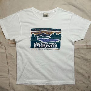 Vintage 1980s-90s L.L.Bean Graphic Tee Mens Size Medium
