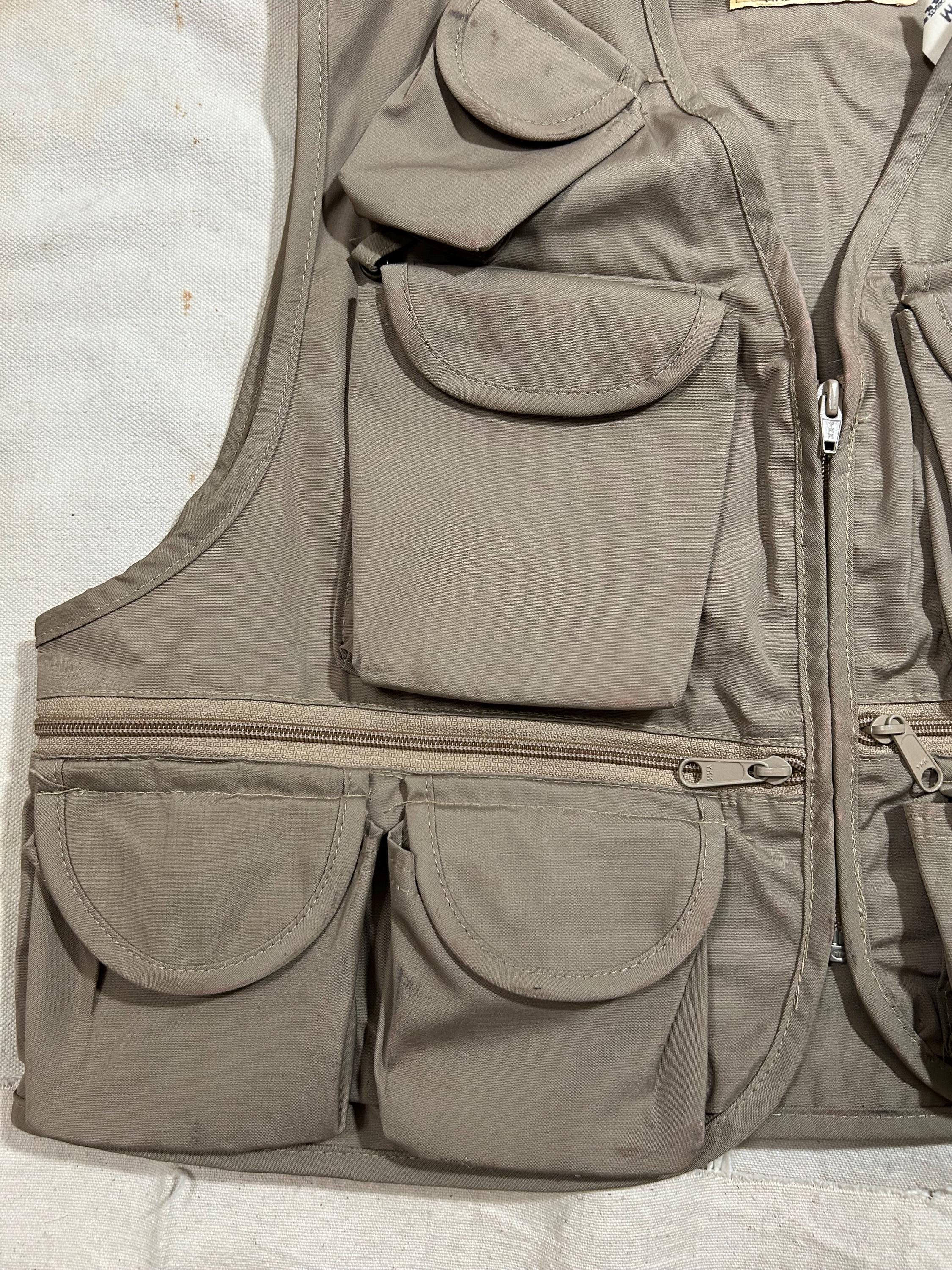 Vintage 1970s-80s Ideal Fishing Vest Mens Size Medium