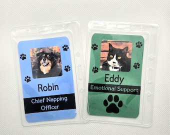 Custom Pet Employee Badge