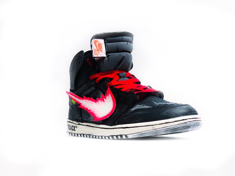 Dragon Ball Z Air Jordan 1 Off White Goku