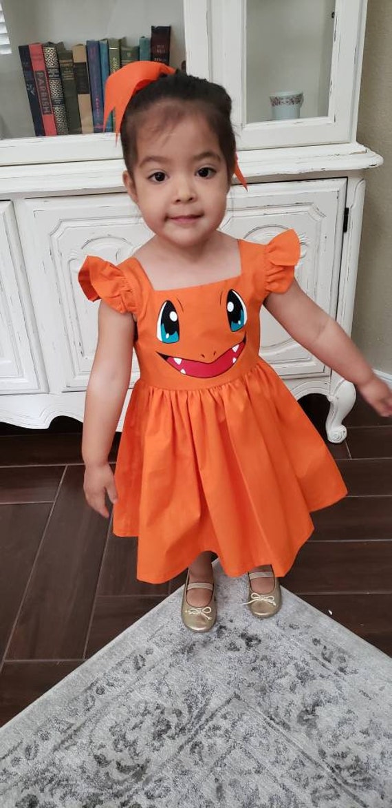 Charmander Robe Charmander Costume Pokémon Robe Pokémon Costume Pokémon  Habillez Charmander Habillez-vous Pokémon Tenue danniversaire Pokemon Go -   France