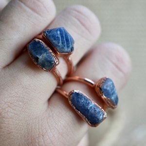Etsy raw gemstone rings clearance