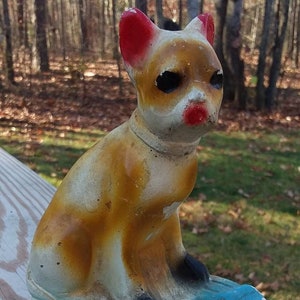 Vintage French Bull Dog Carnival Chalkware Ashtray - Etsy Vintage French Bull Dog Carnival Chalkware Ashtray - Etsy