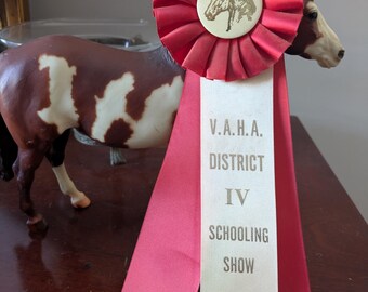 V.A.H.A Schooling Equine Rosette Award Ribbon