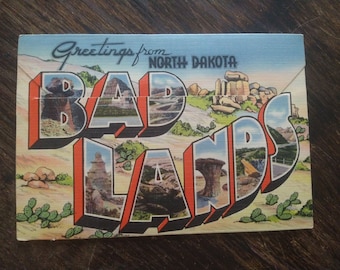 Let's Go To The Bad Lands, North Dakota