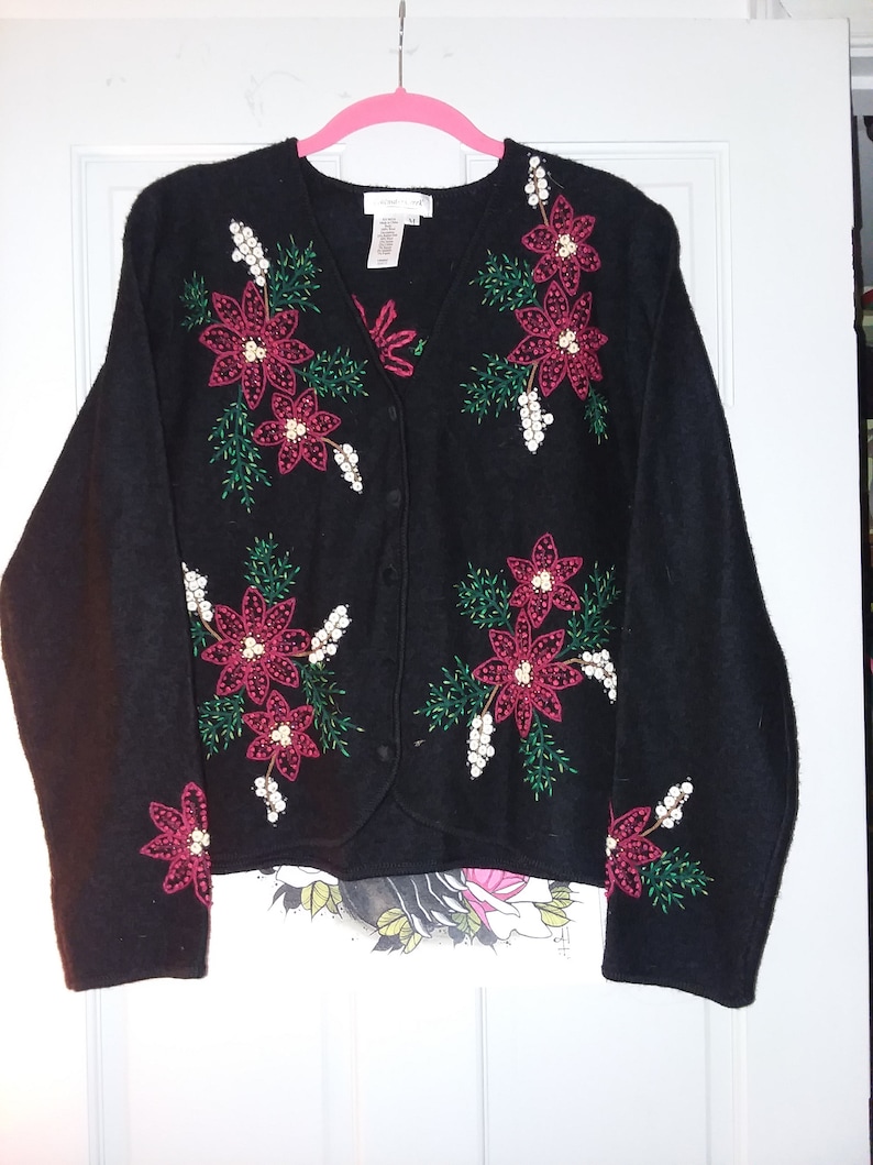 Ugly Christmas Sweater Size Medium image 1