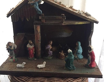 Classic Nativity Scene - Made in Italy