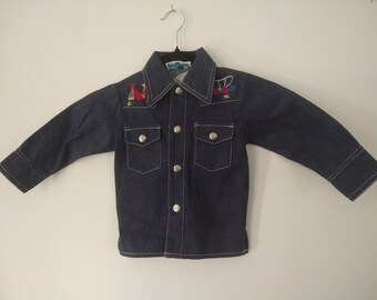 Children's Denim Woolworths Cowboy Shirt