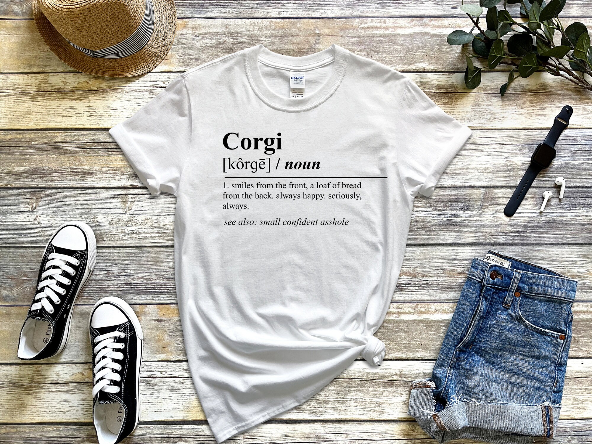 Corgi T-shirt Short-sleeve Unisex T 