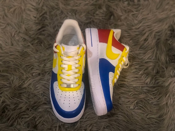 air force 1 jaune bleu air force 1 jaune bleu