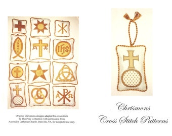 Chrismons Cross Stitch Patterns