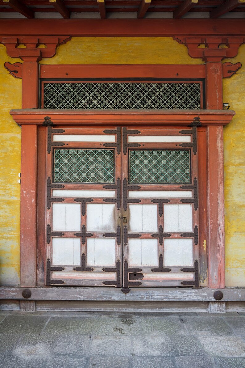 Japan Photography Door In Kyoto Kyoto Temple Gallery Wall Art Michael Evans Japanese Style Travel Photography Kyoto