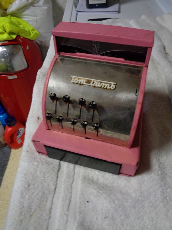 tom thumb vintage cash register