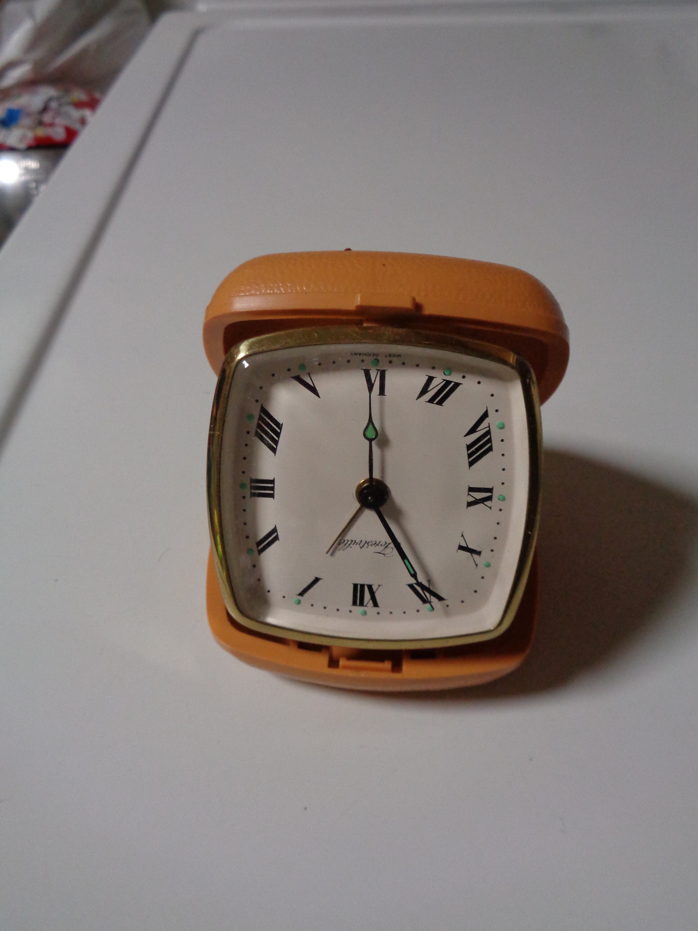 Vintage Forestville West Germany Travel Alarm Clock Etsy