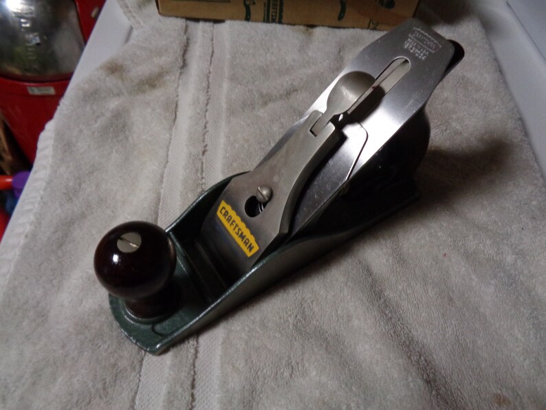 Vintage Craftsman Wood Plane With Original Box Carpenter Etsy