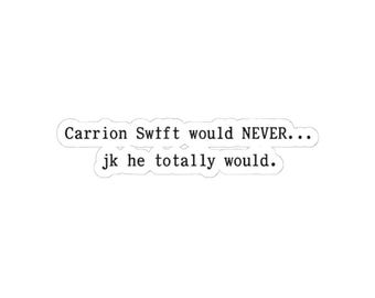 Carrion Swift Simple Sticker Quicksilver Brimstone