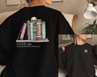 Dramoine Fanfiction Crew Neck Sweatshirt Manacled Sweatshirt