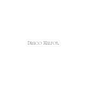 Draco Malfoy Sticker