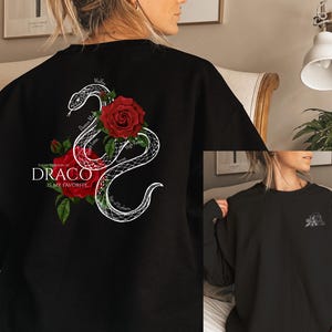 Draco Dramoine Crew Neck Sweatshirt Manacled High Reeve Sweatshirt Dramoine Sweatshirt