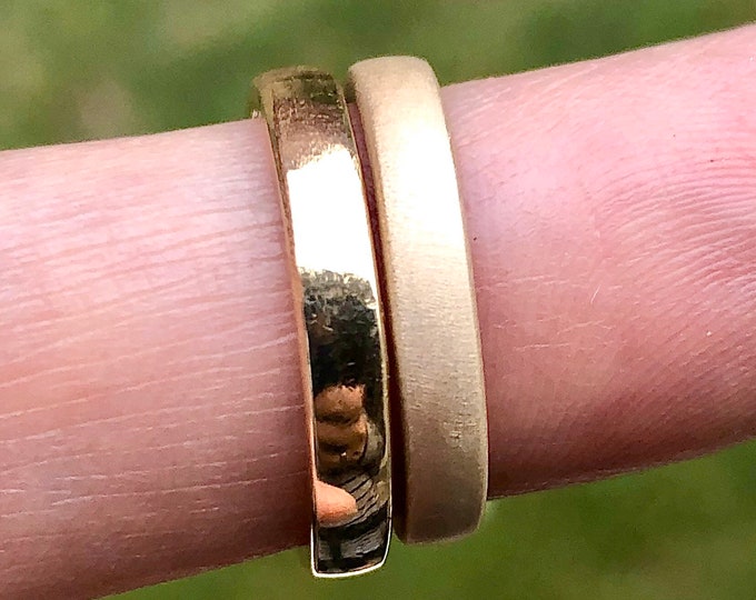 Gold Stacking Ring