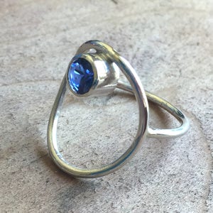 Circle Ring, with Gemstone image 9