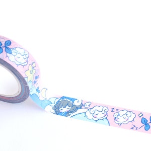 Sweet Dreams - Fita Washi Japonesa 1,5cm x 10m