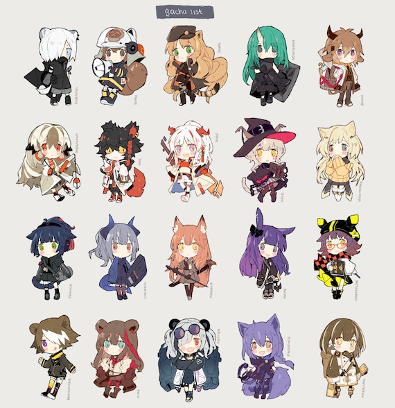 Gacha Bunny Girl Gacha Life Art Sticker -  Finland