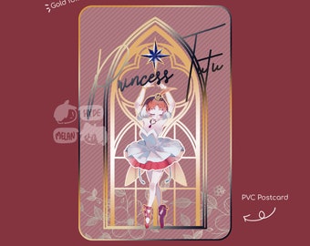 Princess Tutu 4x6" Foil PVC Mini Print