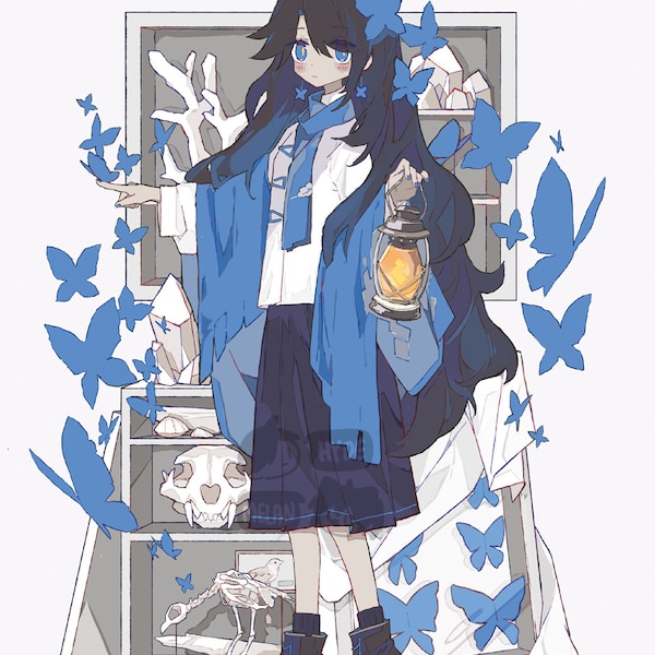 Collector (Original) 8.5"x11" Poster Print