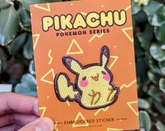 Pika Patch - 2in Embroidered Sticker Patch