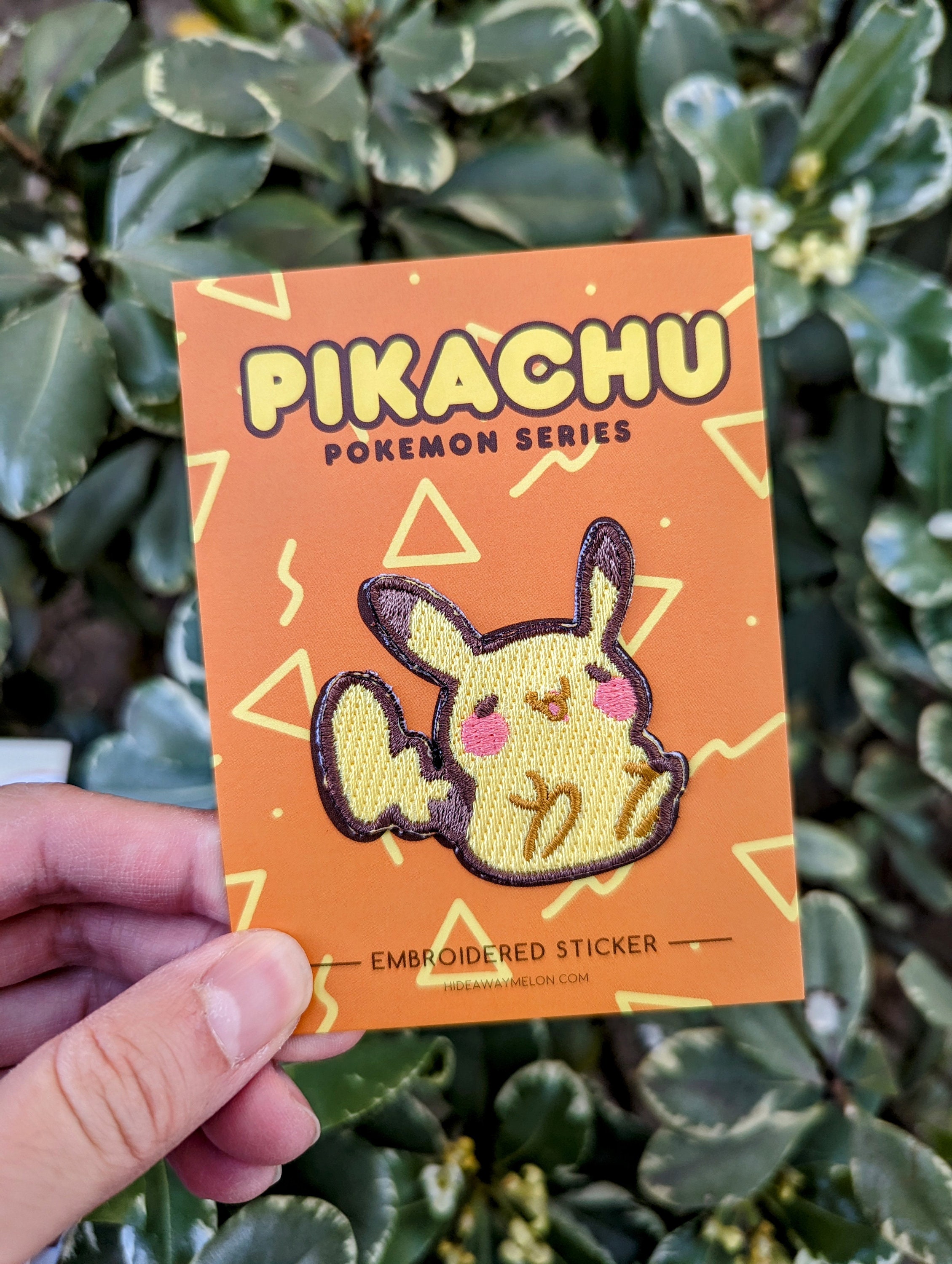 ピカパッチ - 刺繍ステッカーパッチ2枚 - Etsy 日本
