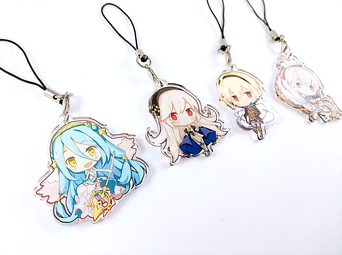 LAST CHANCE Fire Emblem SET C: Azura, Corrin (F), Leo, Takumi - Hand-…