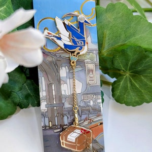 Cycrane Delivery Pin (Honkai Star Rail) - Deluxe Large Hard Enamel Pin