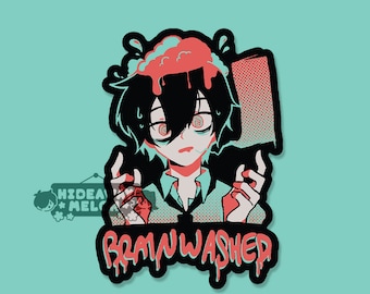 Brainwashed - High Quality Vinyl Sticker