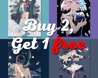 Buy 2 Get 1 Free! (Large Prints)