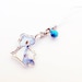 Pokemon Lapras 1' Mini Acrylic Charm with Phone Strap (Double Sided Front & Back)
