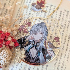 景元（ホンカイスターレール）金メッキメタルブックマーク