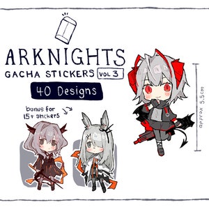 Arknights Gacha Stickers Vol 3 (Random)