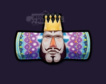King of the Cosmos (Katamari) - High Quality Vinyl Sticker