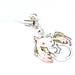 Puella Magi Madoka Magica Kyubey 1' Mini Acrylic Charm with Phone Strap (Double Sided Front & Back) 