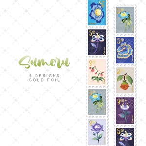 Flora de Sumeru (selo) Fita Washi de folha japonesa 2,5 cm x 5 m