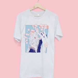 Deer & Blossom Tee / Short Sleeve Tshirt