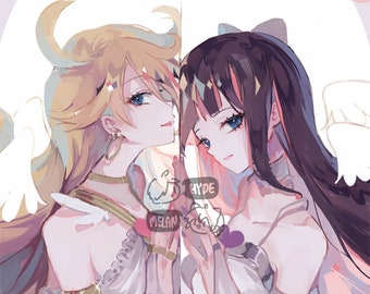 Panty and Stocking 11"x14" Poster Print