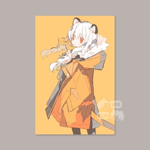Mini impression Tiger Girl 4 x 6