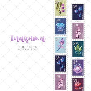 Fita washi japonesa Flora de Inazuma (carimbo) 2,5 cm x 5 m