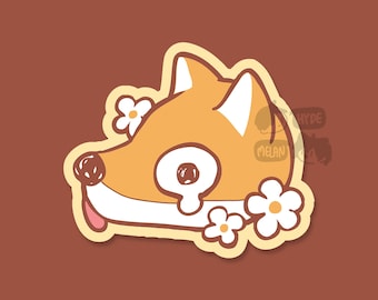 Sad Doge Vinyl Sticker
