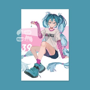 Fila Miku 4x6 Mini Estampa
