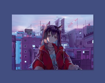 Cityscape Texas (Arknights) 6x4 Mini Print