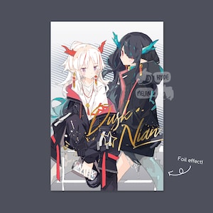 Nian x Dusk (Arknights) 10x15cm Mini Print